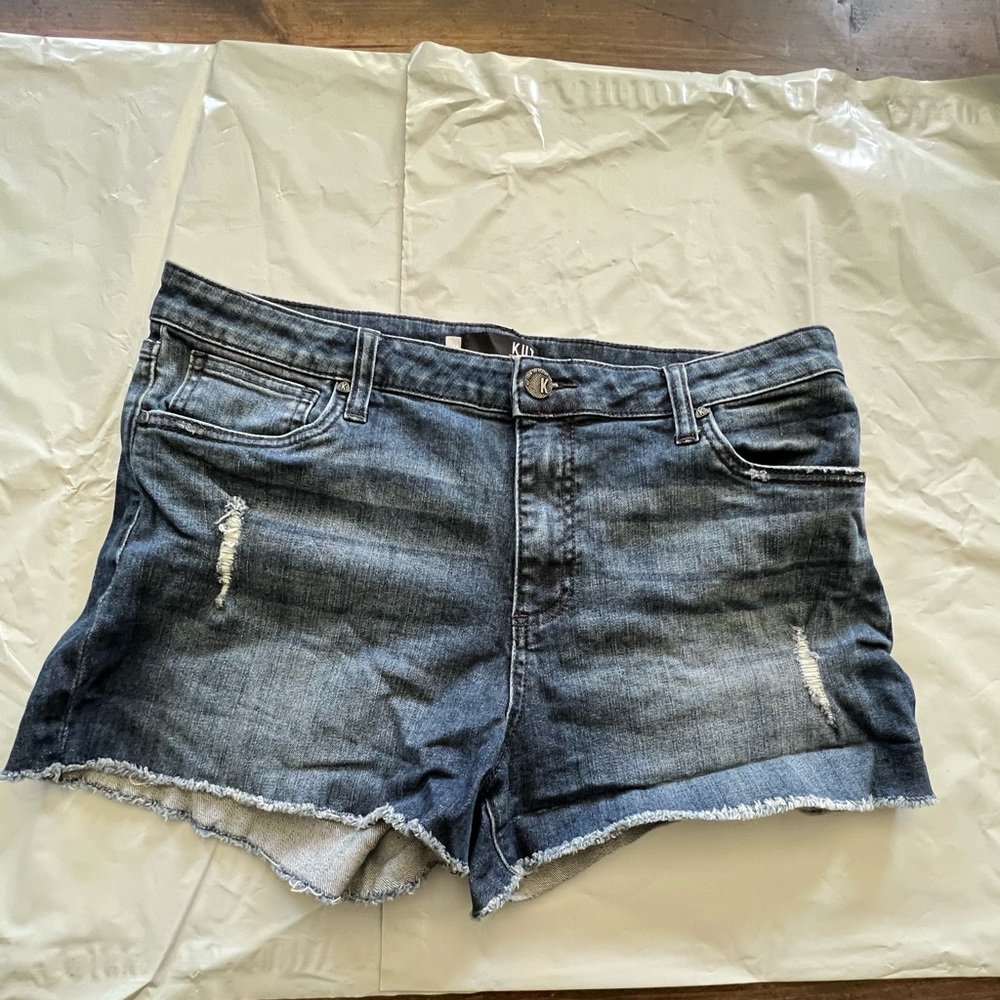 Kut women’s denim shorts.